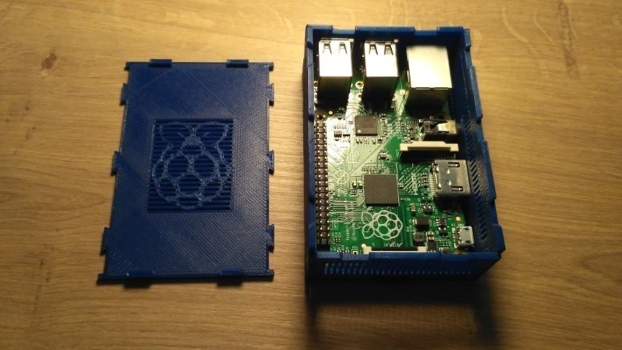 Box-It Raspberry Pi 2 + 3 Case 3D Print 137426
