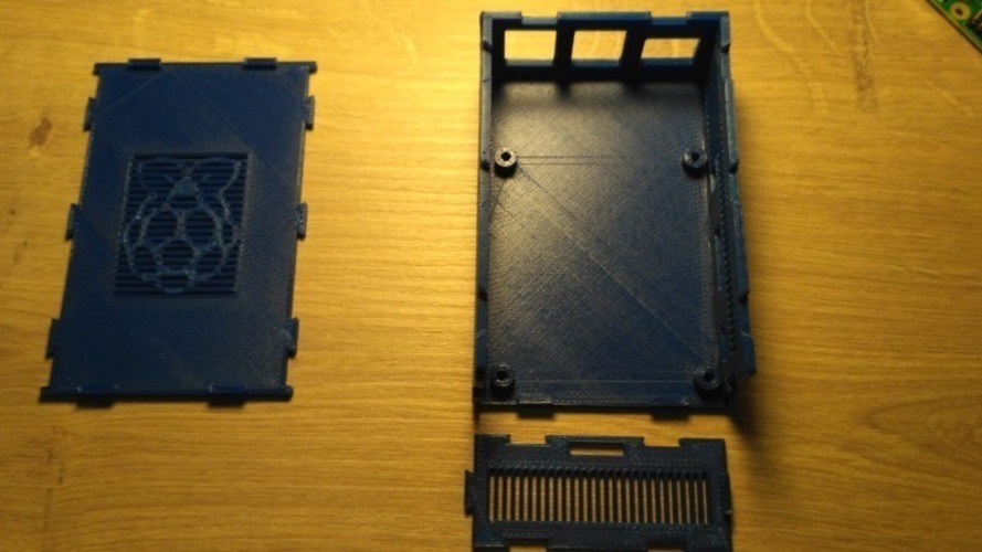 Box-It Raspberry Pi 2 + 3 Case 3D Print 137428