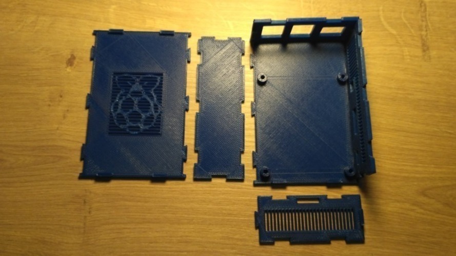 Box-It Raspberry Pi 2 + 3 Case 3D Print 137429