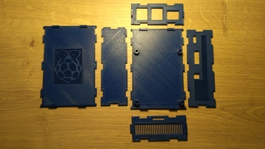 Box-It Raspberry Pi 2 + 3 Case 3D Print 137431