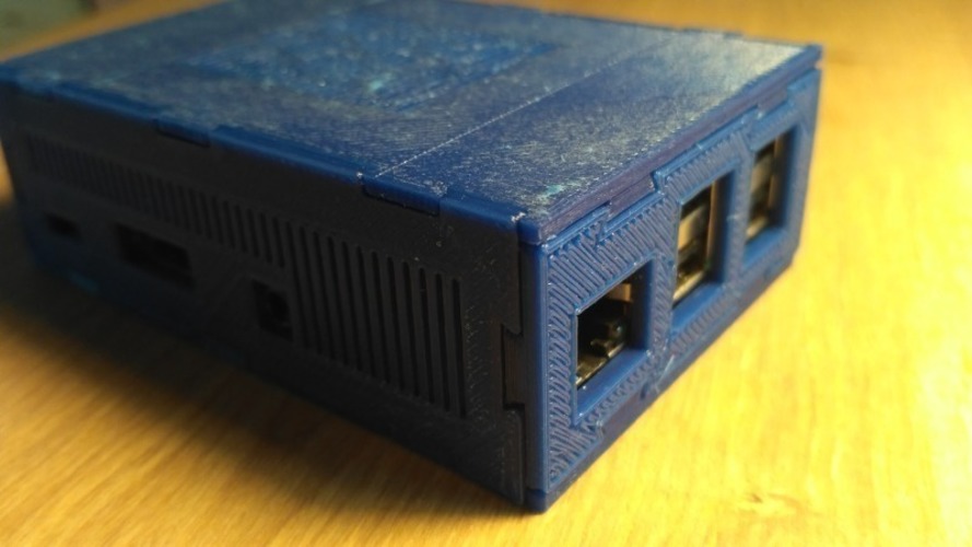 Box-It Raspberry Pi 2 + 3 Case 3D Print 137436