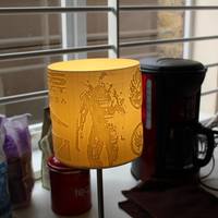 Small Mass Effect - Litho Lamp Shade 3D Printing 137593