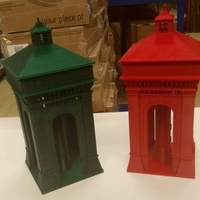 Small Colchester Water Tower ( Jumbo Water Tower ) 3D Printing 137601