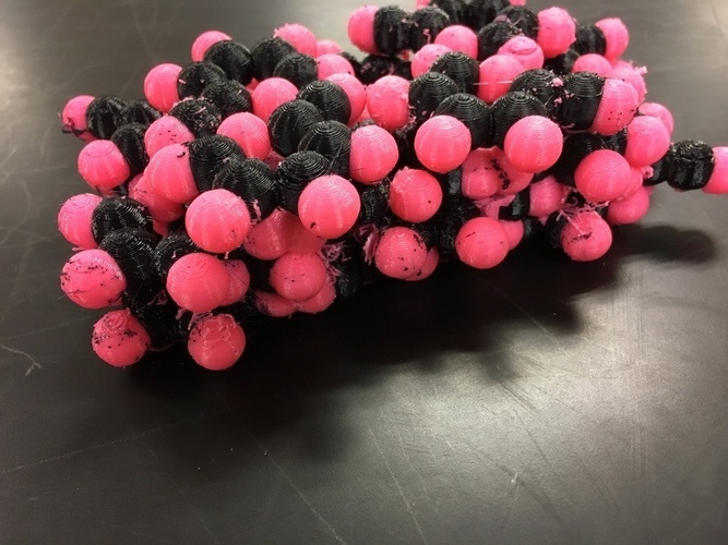 Solubility of Glucose Model 3D Print 137686