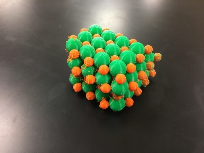 Solubility of an Ionic Compound (NaCl) Model 3D Print 137689