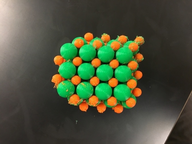 Solubility of an Ionic Compound (NaCl) Model 3D Print 137690