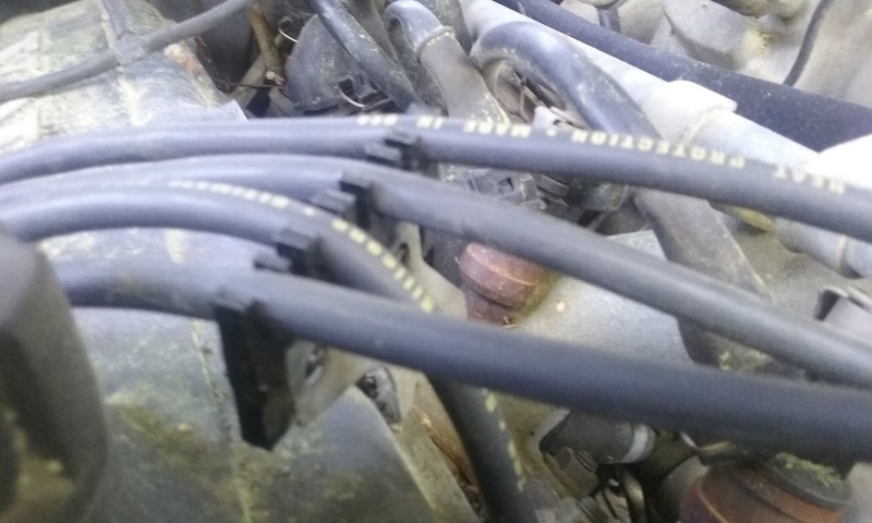 1987 volvo spark plug wire seperator