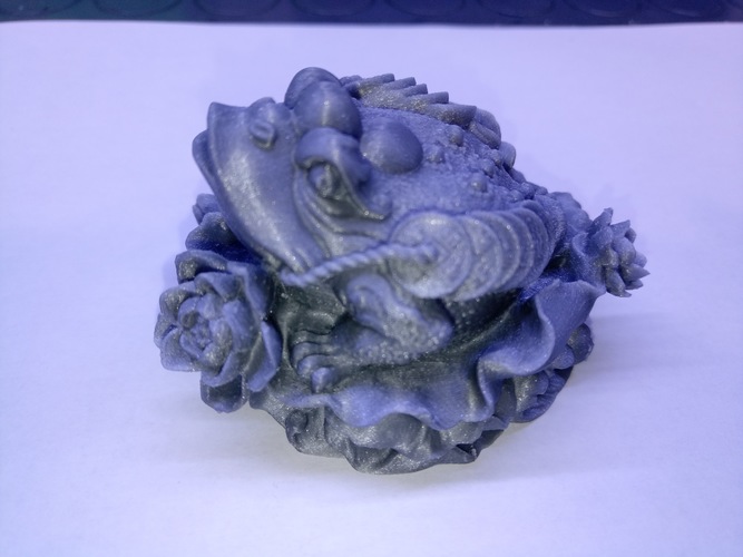 Lucky Flowerfrog 3D Print 137861