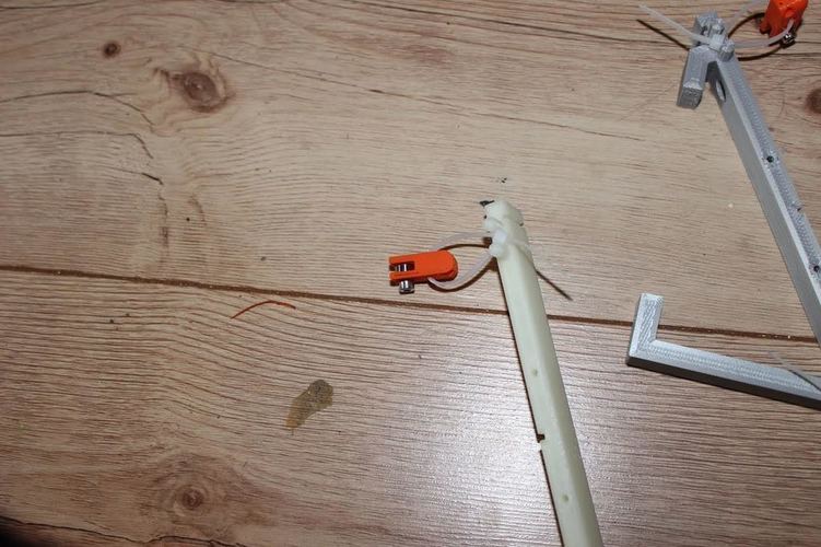 Ballbearingholder for fishlines designed for the hanging-Printer 3D Print 137952 Ballbearingholder for fishlines designed for the hanging-Printer 3D Print 137952