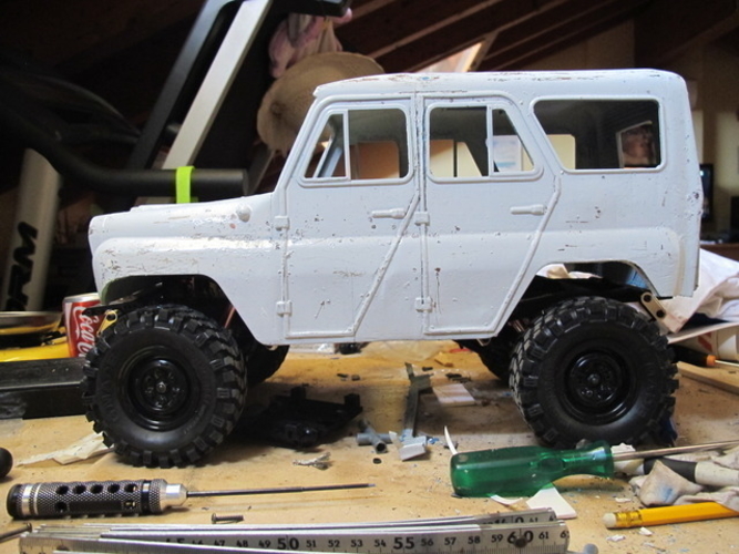 UAZ 359 3D Print 138001 UAZ 359 3D Print 138001