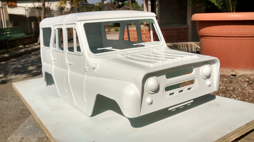 UAZ 359 3D Print 138005 UAZ 359 3D Print 138005