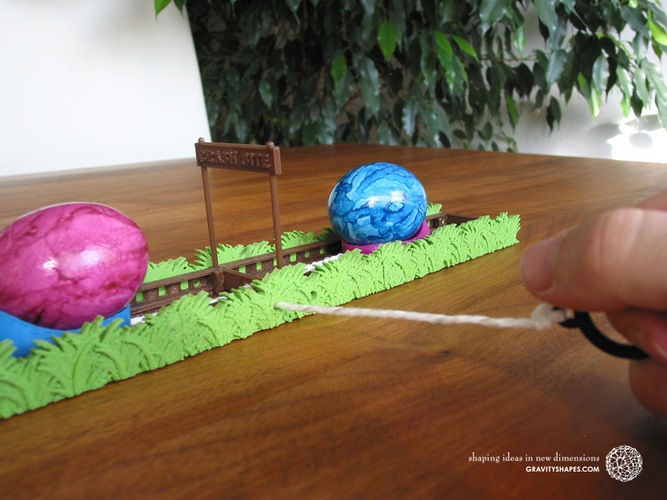 Easter Eggs Crasher: Crash Site 3D Print 138018