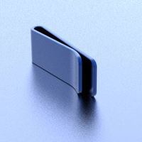 Small Money Clip 3D Printing 138061