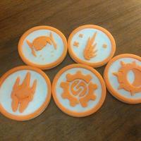 Small Overwatch tokens 3D Printing 138220