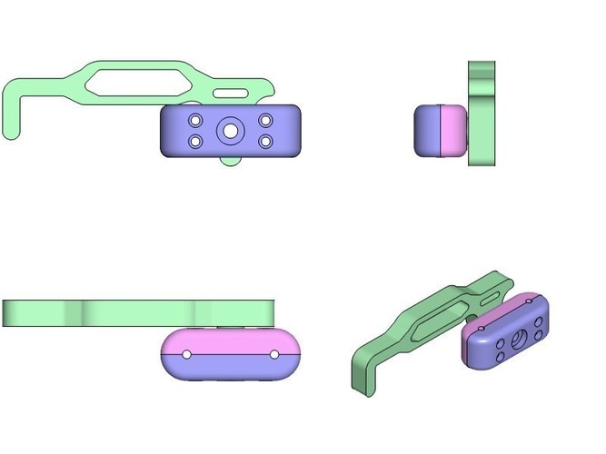 Garden fence, fence, door handle, door handle. 3D Print 138283 Garden fence, fence, door handle, door handle. 3D Print 138283