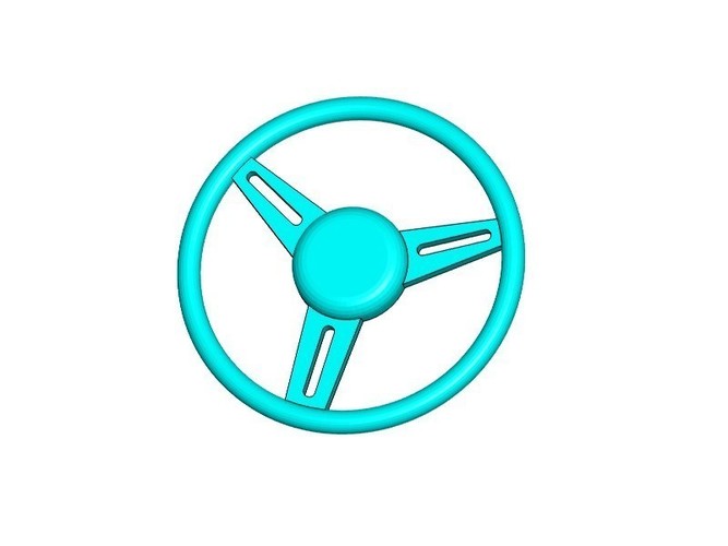 Small Dashboard steering Wheel Crawler Scaler Truck 3D Print 138289 Small Dashboard steering Wheel Crawler Scaler Truck 3D Print 138289