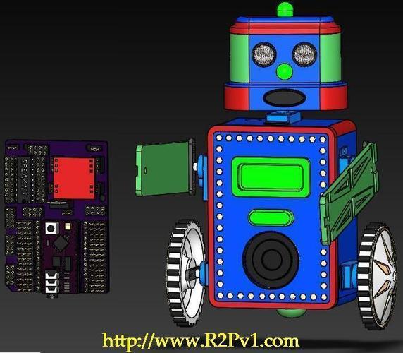 BillyBot Kit 3D Print 138292