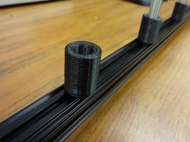 OpenBeam Optical Rail Simple Rod Holder 3D Print 138367