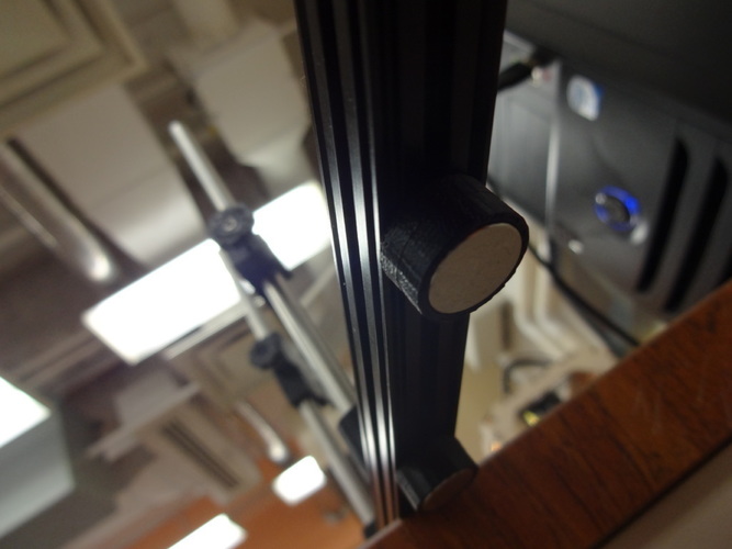 Open Source Optical Rail from OpenBeam - Magnetic Base 3D Print 138368
