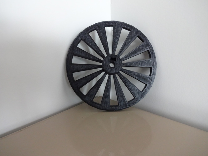 Parametric open-source chopper wheel 3D Print 138380