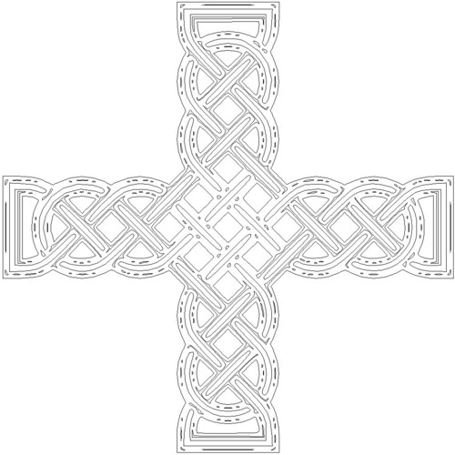 Celtic Crosses 3D Print 138397