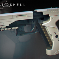 Small Ghost in the shell -Major termoptic pistol 3D Printing 138416