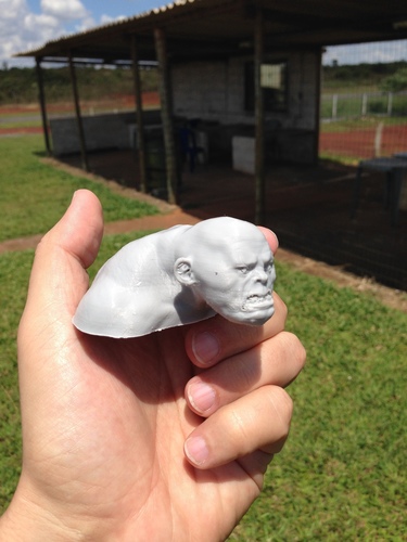 The Giant and the goats 3D Print 138485