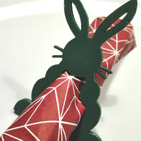 Small Easter bunny - napkin ring 3D Printing 138489
