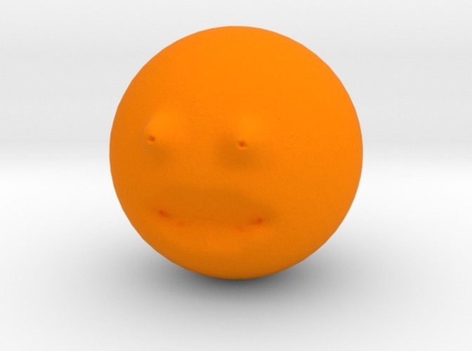 The annoying orange repaired 3D Print 13856