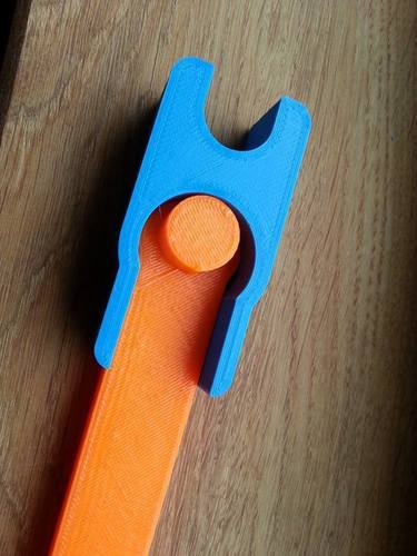 Original Prusa i3 MK2 spool clip/holder 3D Print 138760 Original Prusa i3 MK2 spool clip/holder 3D Print 138760