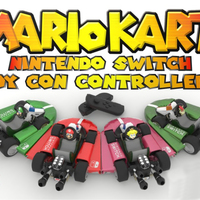 Small Mario Kart Joy Con Controllers - #Nintendo Switch 3D Printing 138784