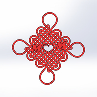 Small Cross knot-Gift for Mother's Day (2017) 3D Printing 139003