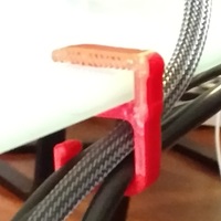 Small Ikea's Glasholm Cable Holder  3D Printing 139050