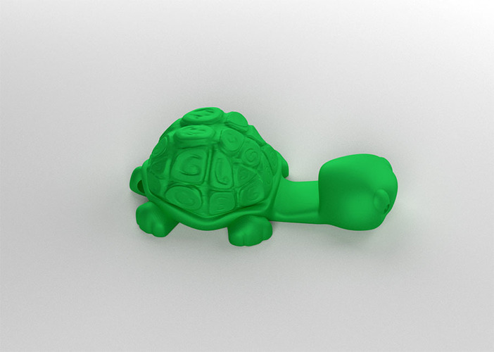 Tortoise Keychain / Smartphone Stand 3D Print 139168