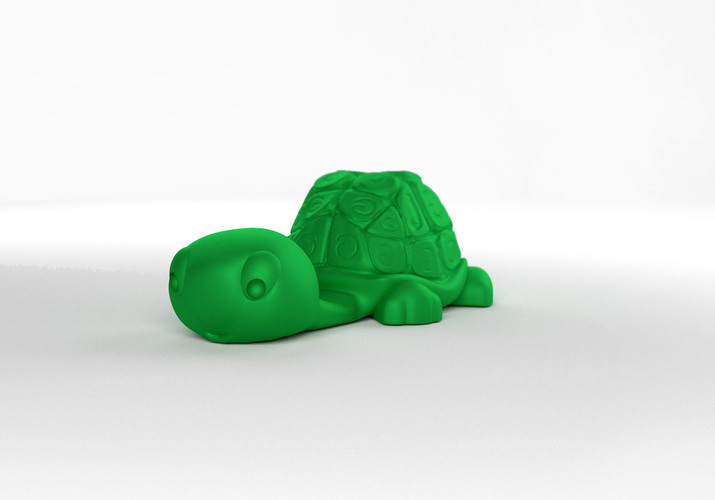 Tortoise Keychain / Smartphone Stand 3D Print 139169
