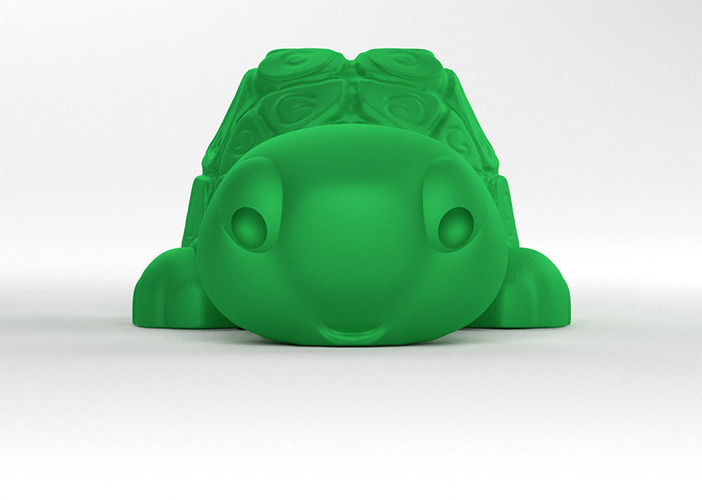 Tortoise Keychain / Smartphone Stand 3D Print 139171