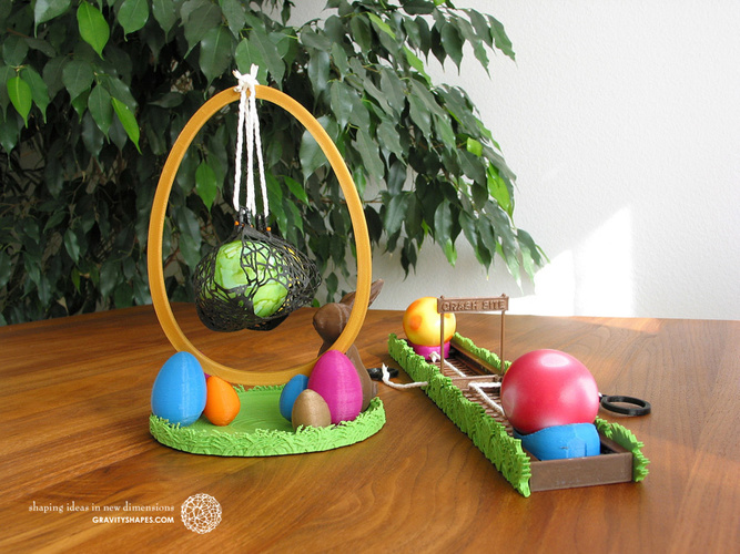 Easter Eggs Crasher: Swing 3D Print 139181