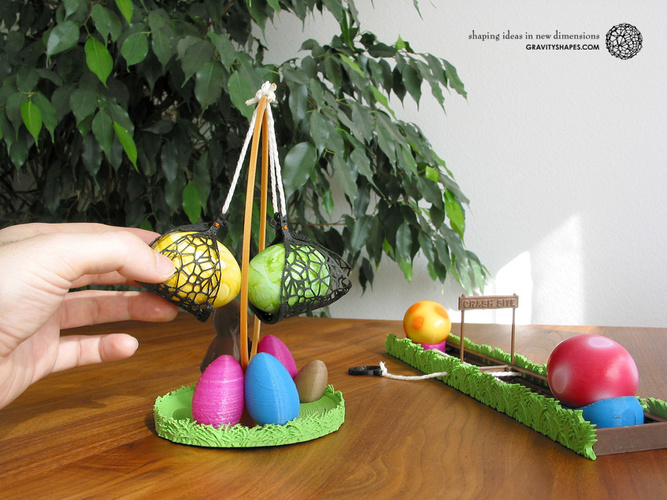 Easter Eggs Crasher: Swing 3D Print 139183