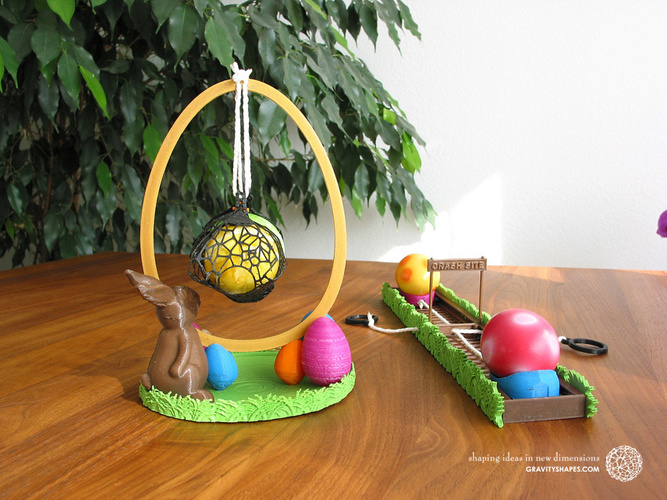 Easter Eggs Crasher: Swing 3D Print 139184