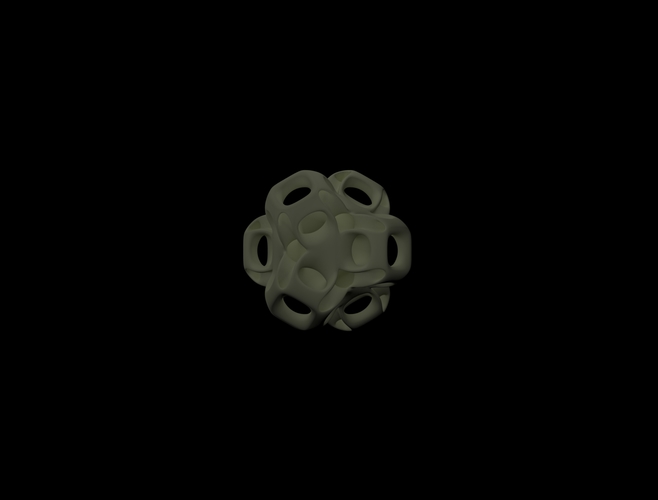 Cubic Gyroid 3D Print 139300