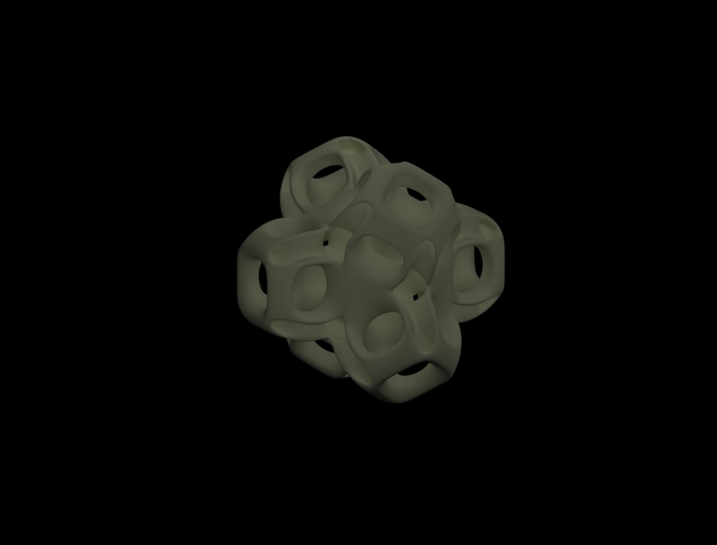 Cubic Gyroid 3D Print 139303