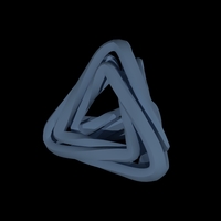 Small Triangle Twister 3D Printing 139308