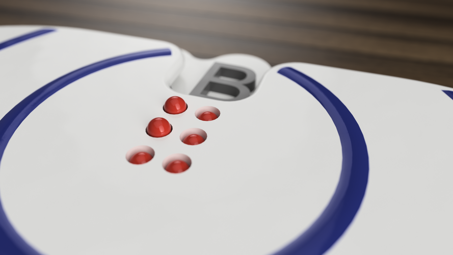 Pocket Braille Finder 3D Print 139575 Pocket Braille Finder 3D Print 139575