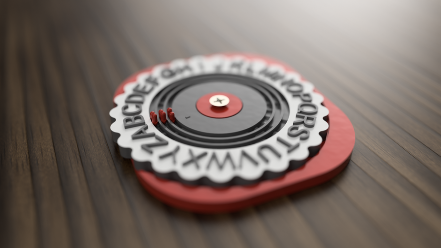 Pocket Braille Finder 3D Print 139578 Pocket Braille Finder 3D Print 139578