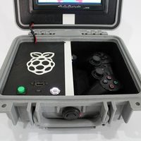 Small Retro Pie Box Version 2 - Portable Raspberry Pi Emulation Consol 3D Printing 139610