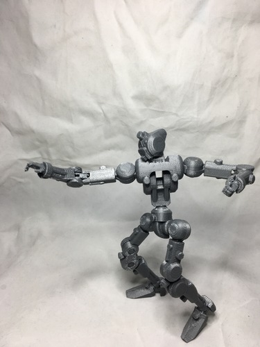 F.R.A.M.E core- robot action figure  3D Print 139680