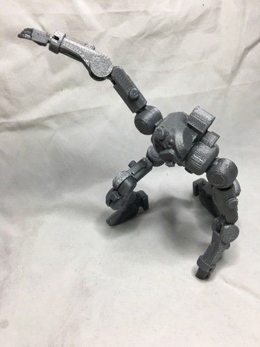 F.R.A.M.E core- robot action figure  3D Print 139681