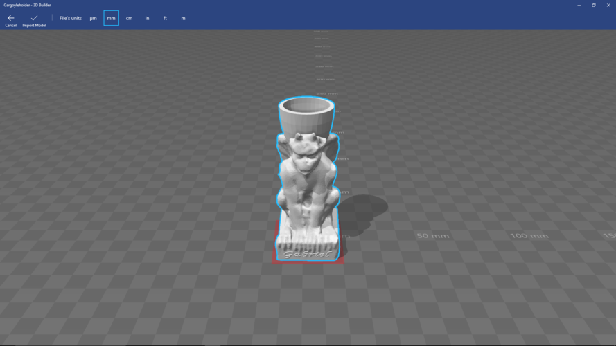 gargoyle candle holder 3D Print 139683