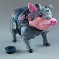 Small Sir Pigglesby (a most noble piggy bank) 3D Printing 139814