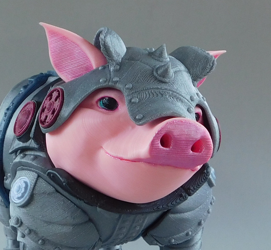 Sir Pigglesby (a most noble piggy bank) 3D Print 139815